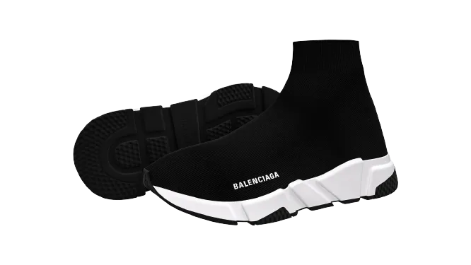 Tênis Meia Balenciaga Speed Trainers Knit