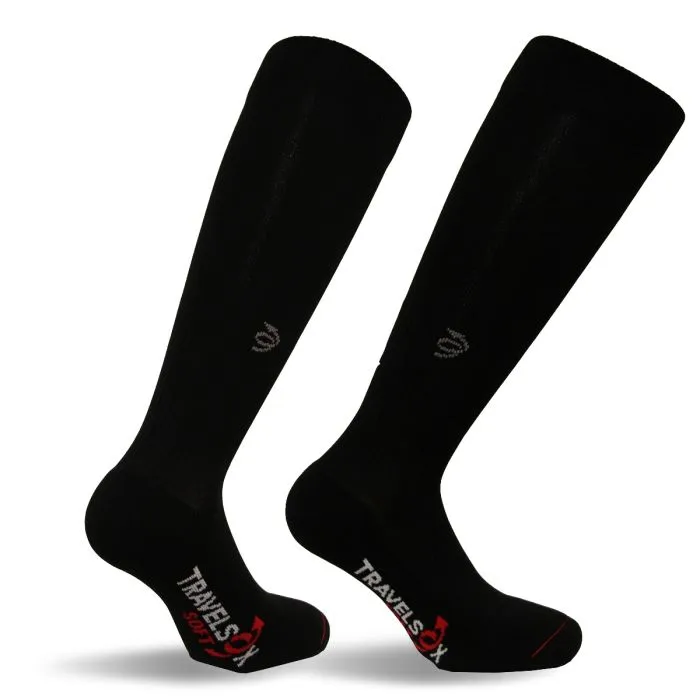 Travelsoft Padded Footbed Graduated Compression Socks - TSS6000